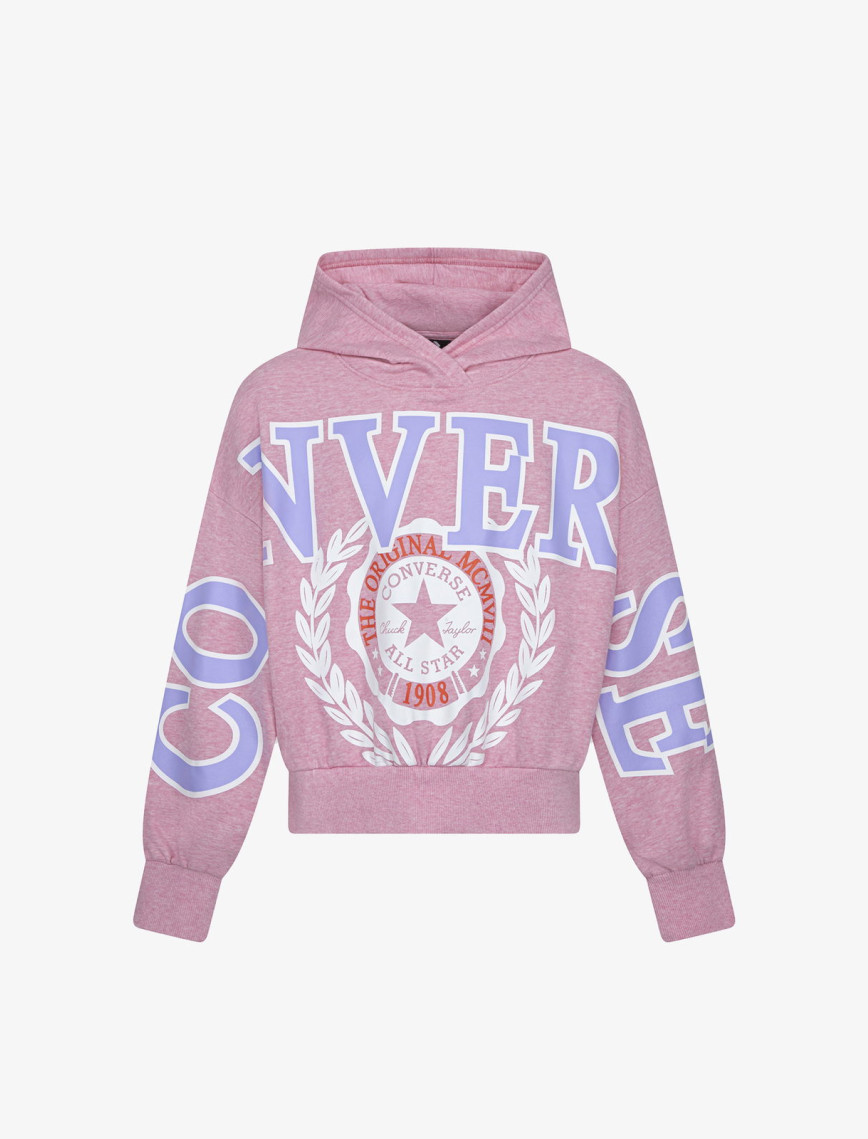 Converse Oversized Varsity Çocuk Pembe Sweatshirt Converse Oversized Varsity Çocuk Pembe Sweatshirt
