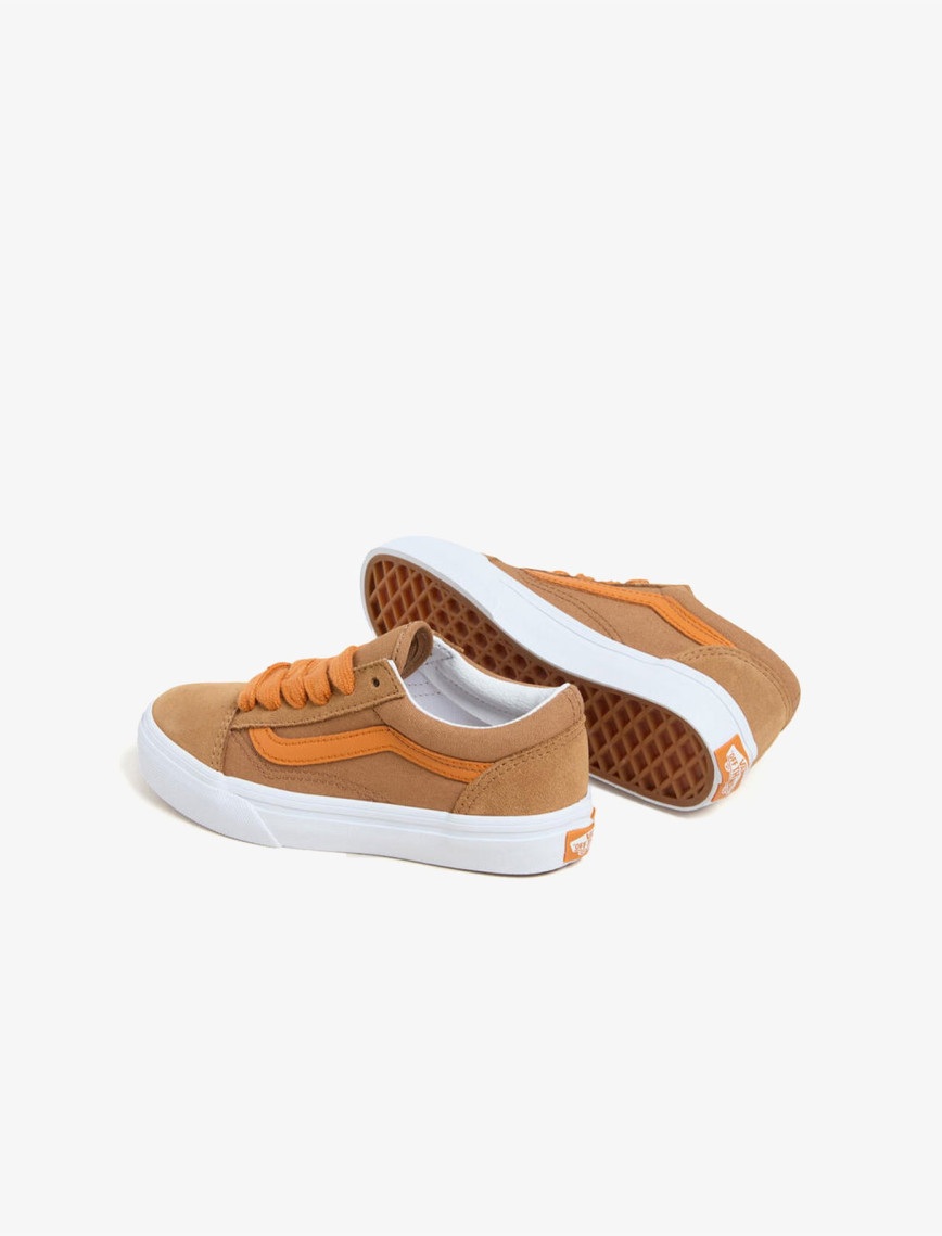 Vans Old Skool Çocuk Kahverengi Sneaker Vans Old Skool Çocuk Kahverengi Sneaker