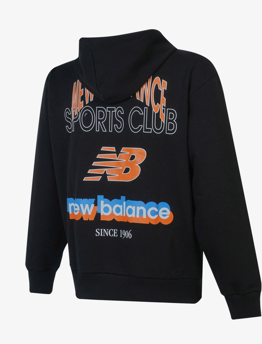 New Balance Lifestyle Erkek Siyah Sweatshirt New Balance Lifestyle Erkek Siyah Sweatshirt