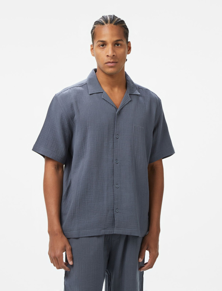 UNITED4 Erkek Siyah Gömlek