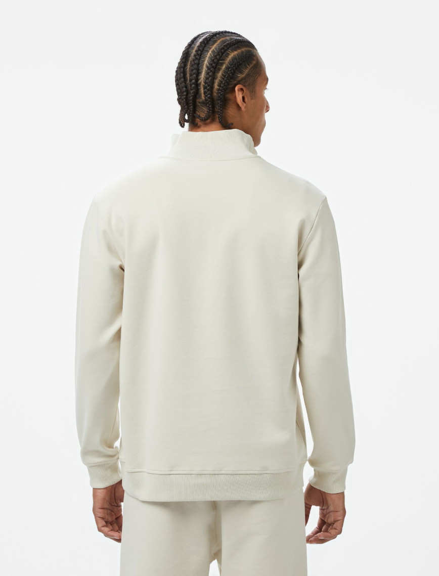 UNITED4 Comfort Erkek Krem Sweatshirt UNITED4 Comfort Erkek Krem Sweatshirt