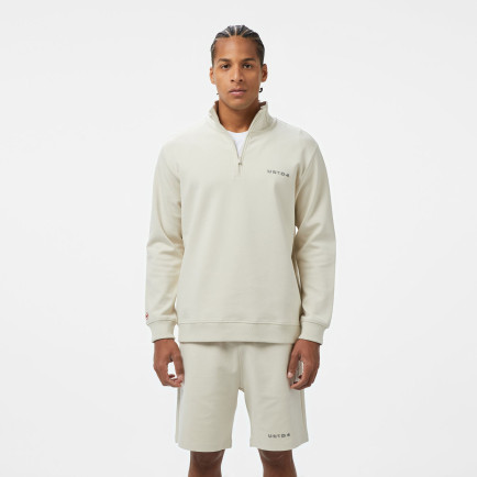UNITED4 Comfort Erkek Krem Sweatshirt UNITED4 Comfort Erkek Krem Sweatshirt