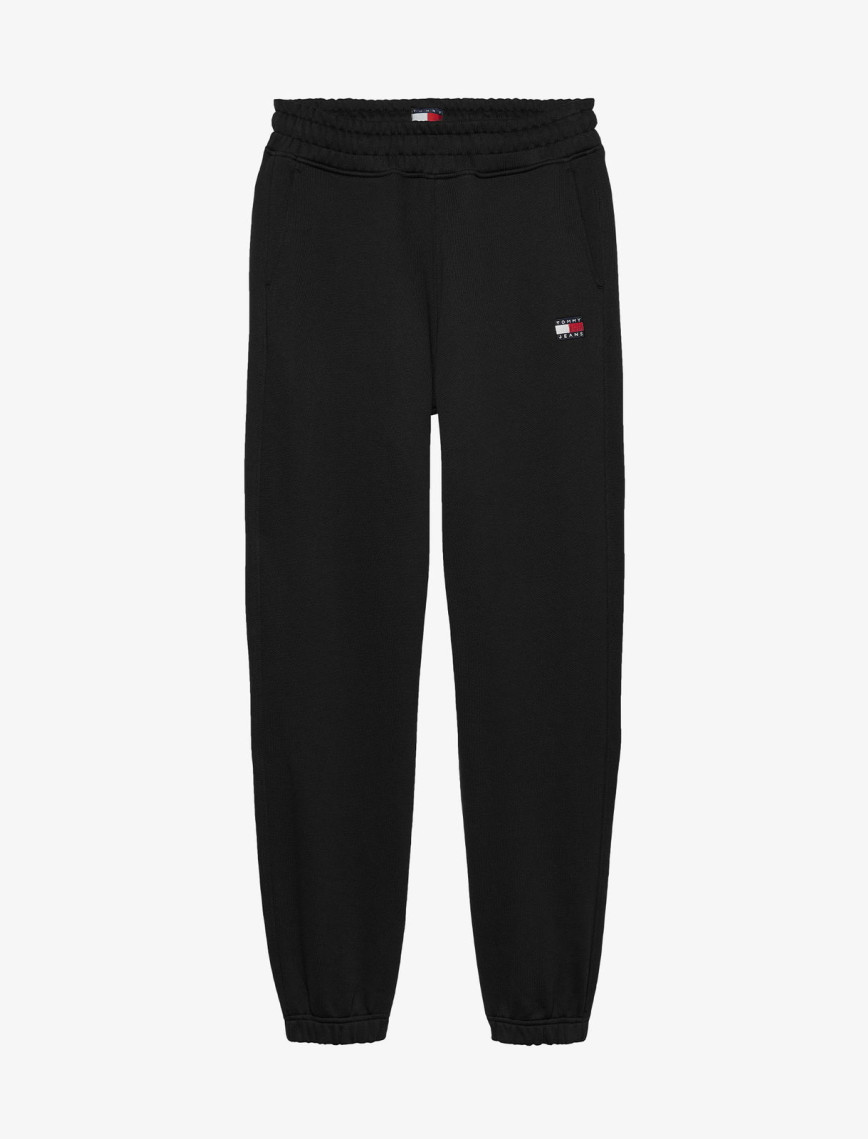 Tommy Jeans Badge Kadın Siyah Eşofman Altı Tommy Jeans Badge Kadın Siyah Eşofman Altı