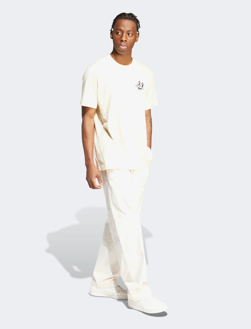 adidas Originals 70s Fleece Erkek Krem T-Shirt adidas Originals 70s Fleece Erkek Krem T-Shirt