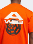 adidas Basketbol Baskılı Erkek Turuncu T-Shirt adidas Basketbol Baskılı Erkek Turuncu T-Shirt