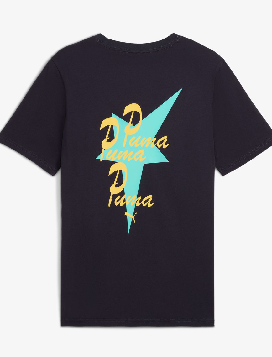 Puma Road to Unity Graphic Erkek Lacivert T-Shirt Puma Road to Unity Graphic Erkek Lacivert T-Shirt