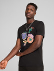 Puma Wardrobe Ess Graphic Erkek Siyah T-Shirt Puma Wardrobe Ess Graphic Erkek Siyah T-Shirt