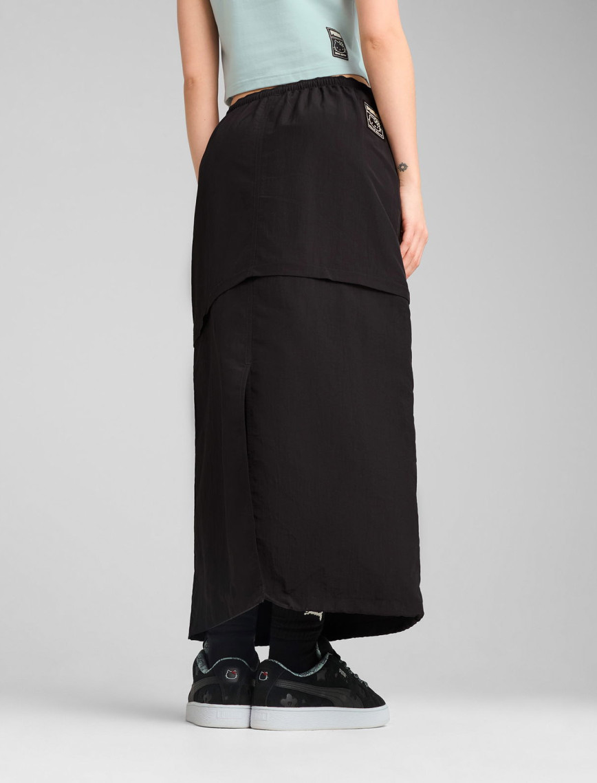 Puma X Hello Kitty And Friends Kadın Siyah Maxi Etek Puma X Hello Kitty And Friends Kadın Siyah Maxi Etek