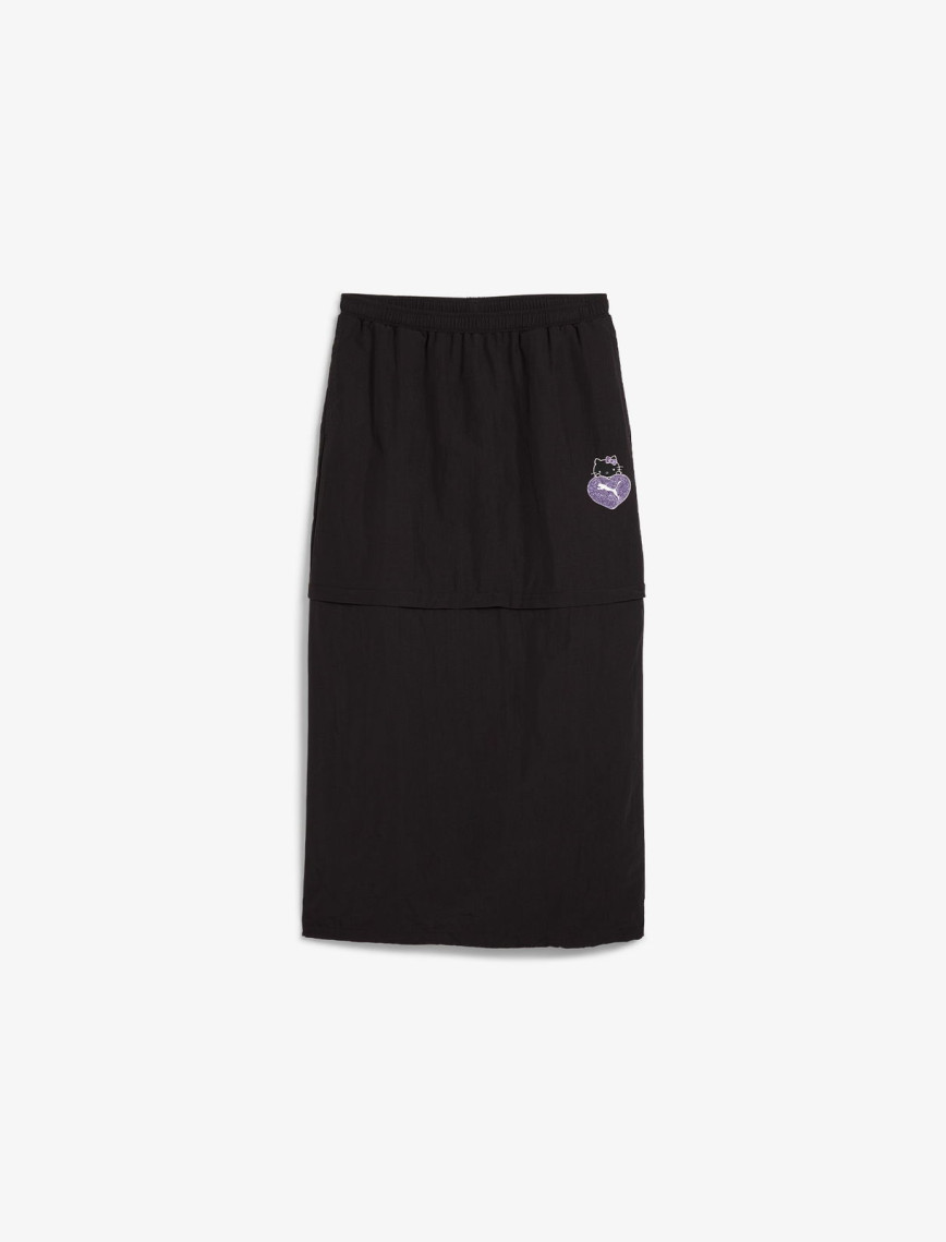 Puma X Hello Kitty And Friends Kadın Siyah Maxi Etek Puma X Hello Kitty And Friends Kadın Siyah Maxi Etek
