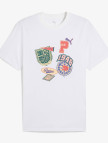 Puma Wardrobe Ess Graphic Erkek Beyaz T-Shirt Puma Wardrobe Ess Graphic Erkek Beyaz T-Shirt