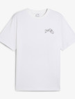 Puma Graphics Hotel Relaxed Erkek Beyaz T-Shirt Puma Graphics Hotel Relaxed Erkek Beyaz T-Shirt
