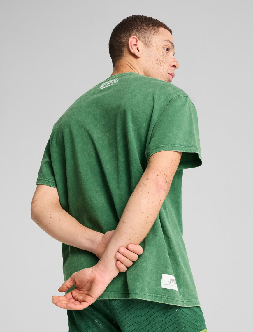 Puma X TMNT Erkek Yeşil Basketbol T-Shirt Puma X TMNT Erkek Yeşil Basketbol T-Shirt