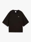 Puma Wardrobe Essentials Relaxed Kadın Siyah T-Shirt