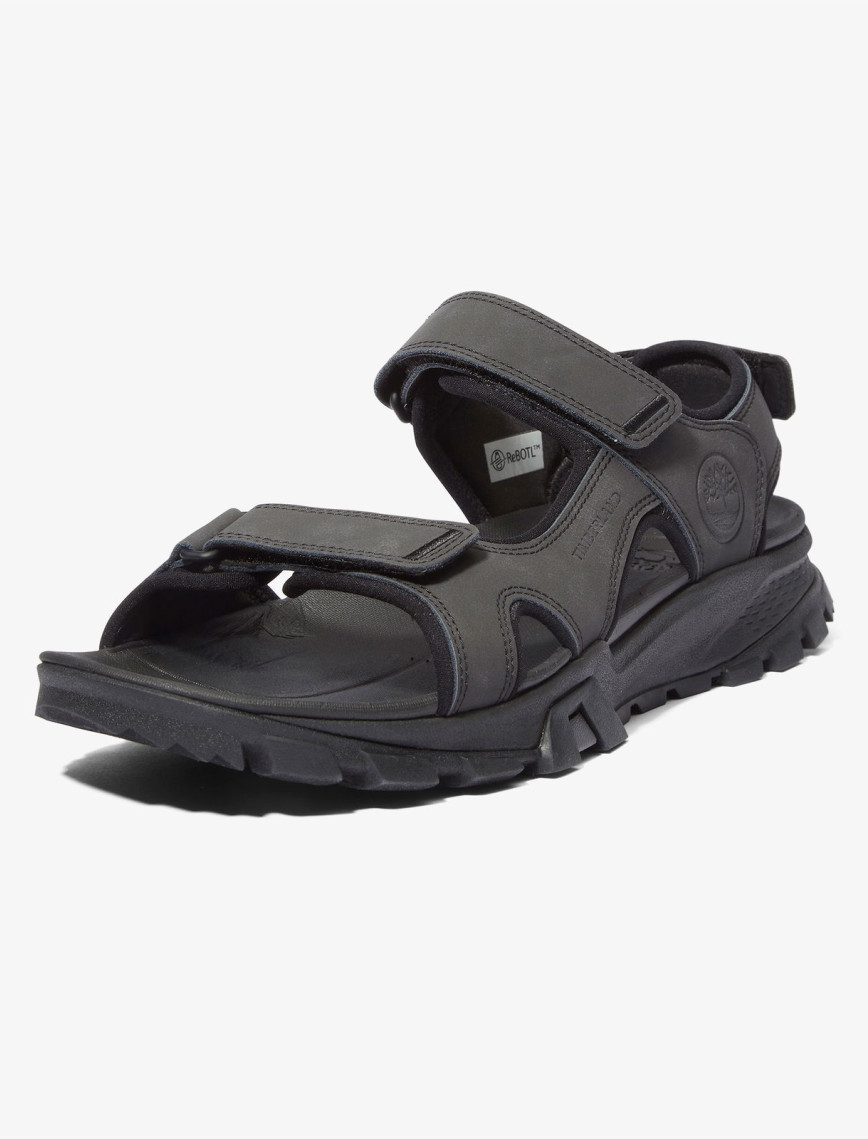 Timberland Lincoln Peak Backstrap Erkek Siyah Sandalet