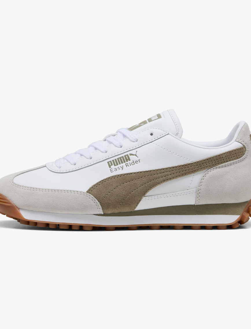 Puma Easy Rider Mix Unisex Beyaz Haki Spor Ayakkabı Puma Easy Rider Mix Unisex Beyaz Haki Spor Ayakkabı