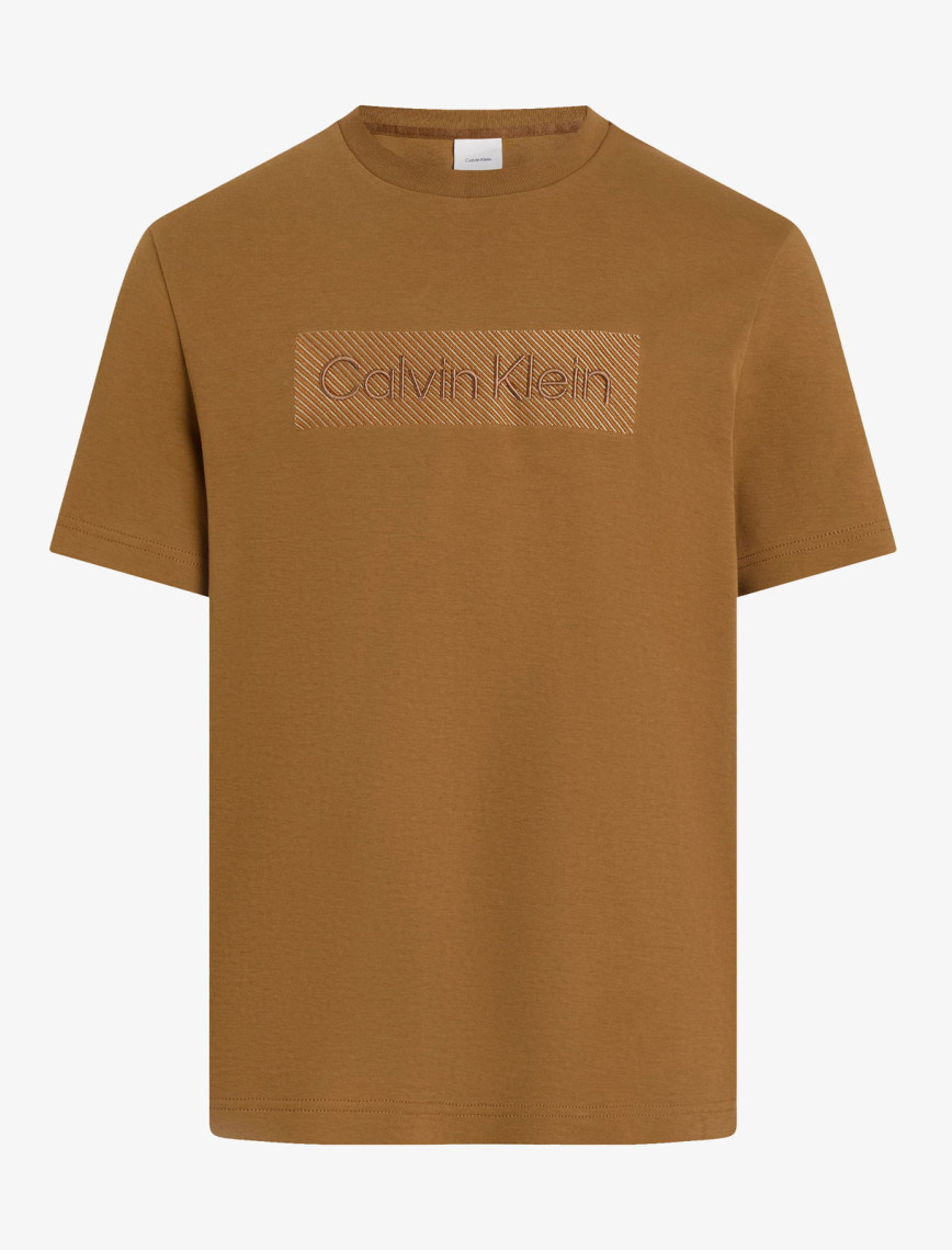 Calvin Klein Erkek Kahverengi T-Shirt Calvin Klein Erkek Kahverengi T-Shirt