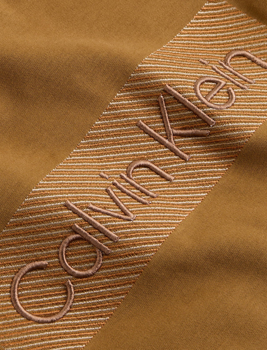 Calvin Klein Erkek Kahverengi T-Shirt Calvin Klein Erkek Kahverengi T-Shirt