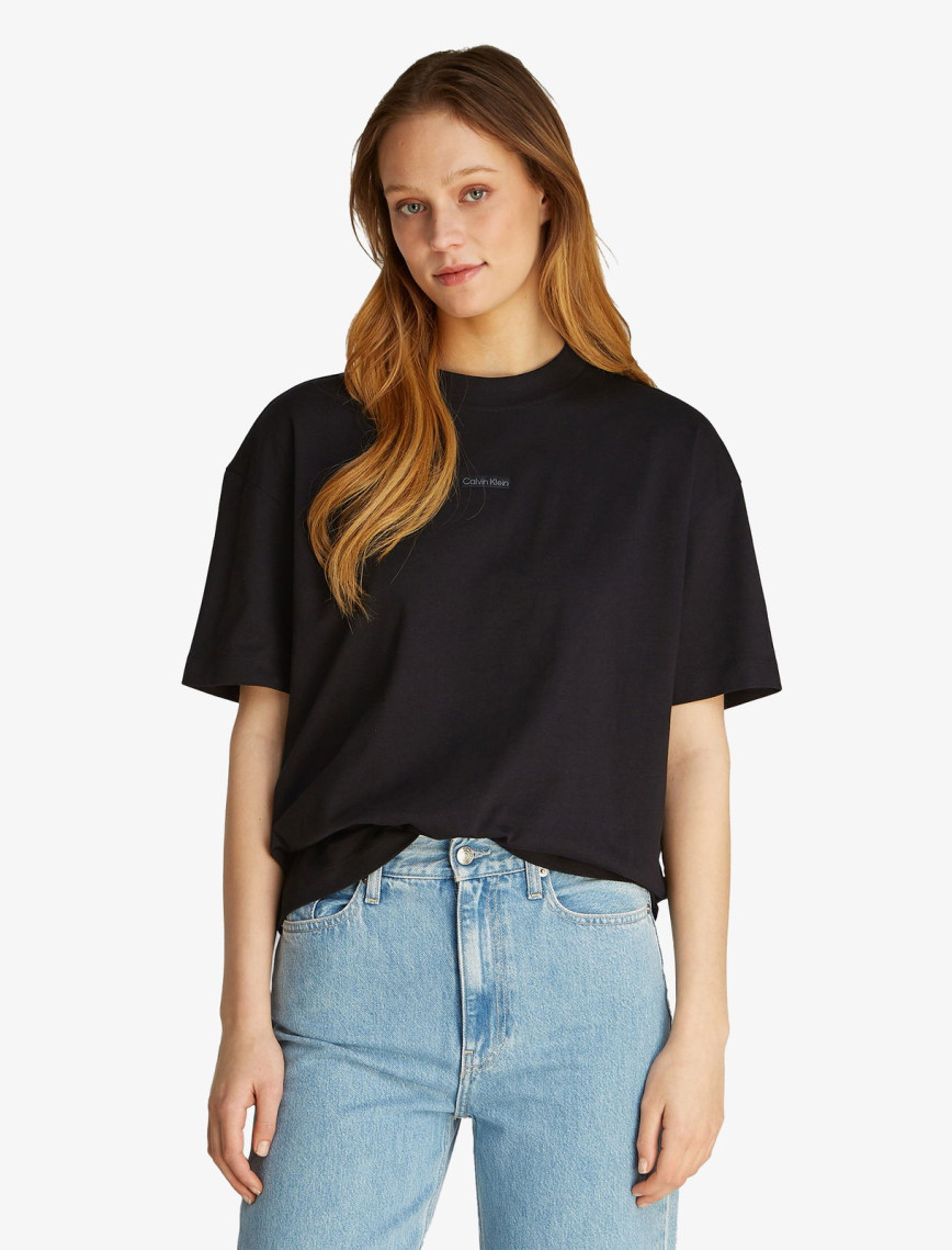 Calvin Klein Kadın Beyaz T-Shirt Calvin Klein Kadın Beyaz T-Shirt