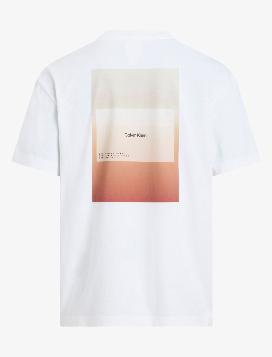 Calvin Klein Erkek Beyaz T-Shirt Calvin Klein Erkek Beyaz T-Shirt