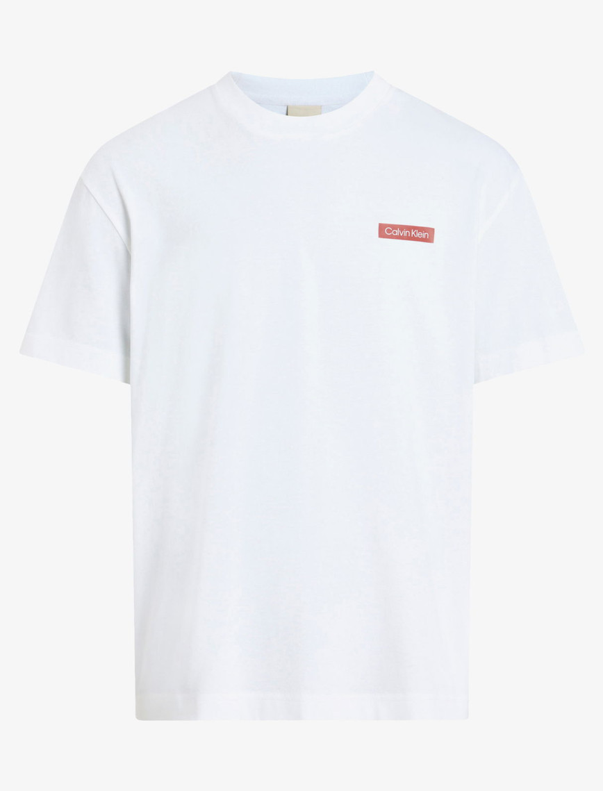 Calvin Klein Erkek Beyaz T-Shirt Calvin Klein Erkek Beyaz T-Shirt