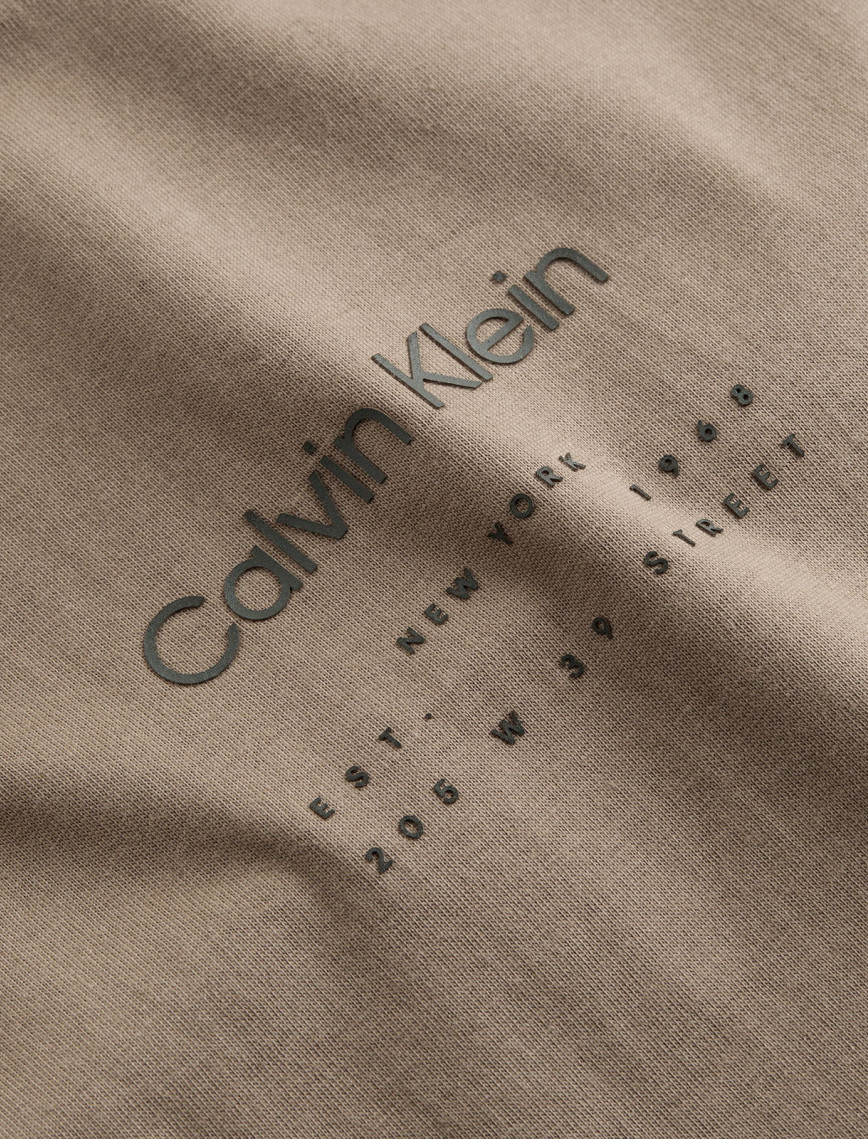 Calvin Klein Erkek Gri T-Shirt Calvin Klein Erkek Gri T-Shirt