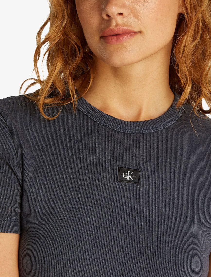 Calvin Klein Kadın Gri T-Shirt Calvin Klein Kadın Gri T-Shirt