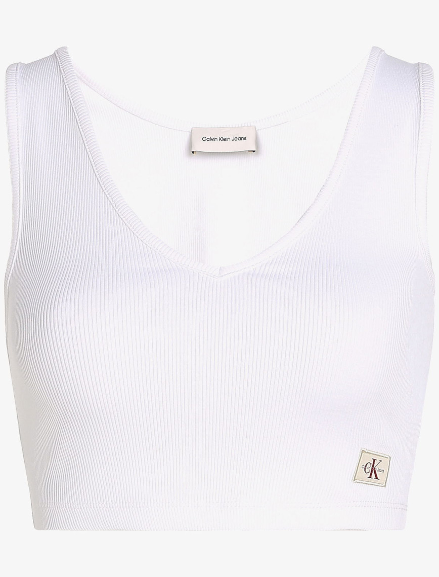 Calvin Klein Label Kadın Beyaz Bra Calvin Klein Label Kadın Beyaz Bra