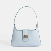 Mavi Kadın Deri Omuz Çantası Mavi Kadın Deri Omuz Çantası