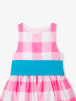 Jacadi Paris Kız Çocuk Ekoseli Tafta Kemerli Saten Elbise Jacadi Paris Kız Çocuk Ekoseli Tafta Kemerli Saten Elbise