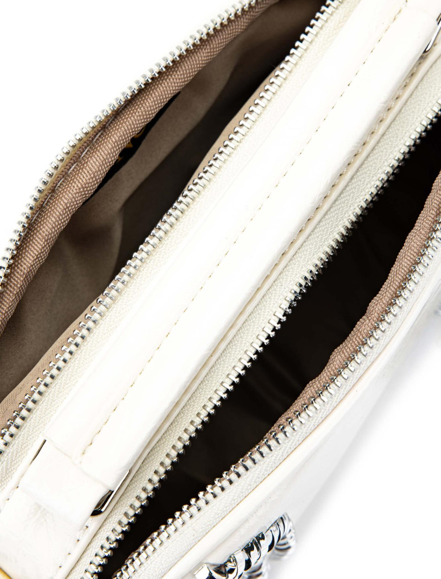 Tamer Tanca Kadın Vegan Beyaz Omuz Çanta Tamer Tanca Kadın Vegan Beyaz Omuz Çanta