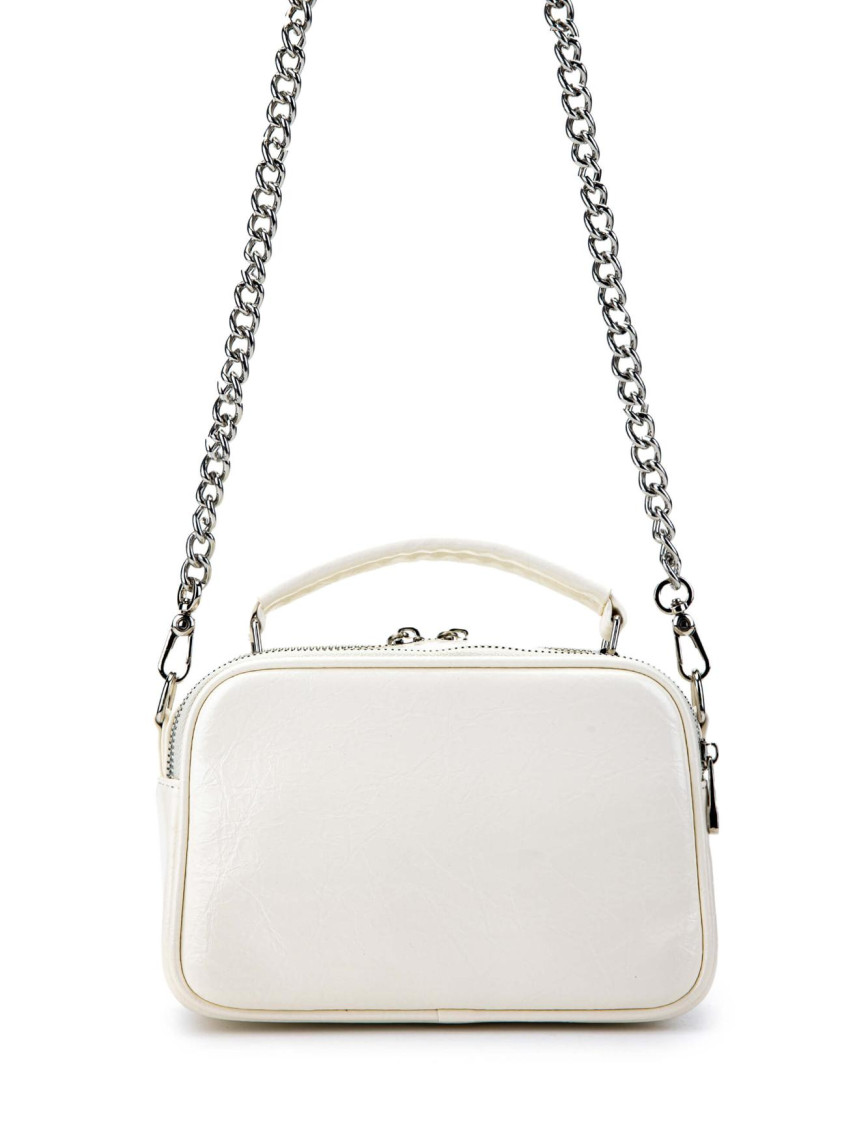Tamer Tanca Kadın Vegan Beyaz Omuz Çanta Tamer Tanca Kadın Vegan Beyaz Omuz Çanta