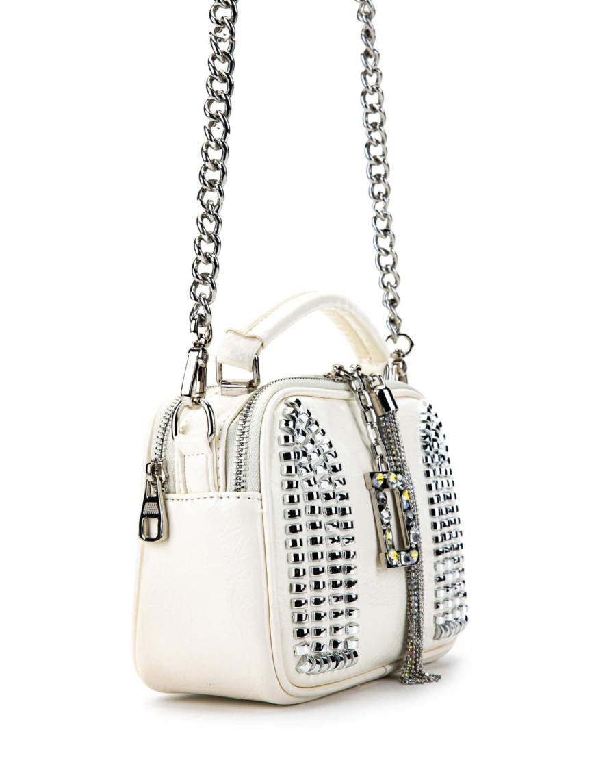 Tamer Tanca Kadın Vegan Beyaz Omuz Çanta Tamer Tanca Kadın Vegan Beyaz Omuz Çanta