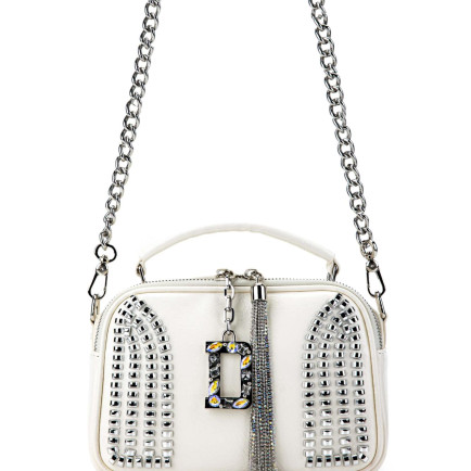 Tamer Tanca Kadın Vegan Beyaz Omuz Çanta Tamer Tanca Kadın Vegan Beyaz Omuz Çanta