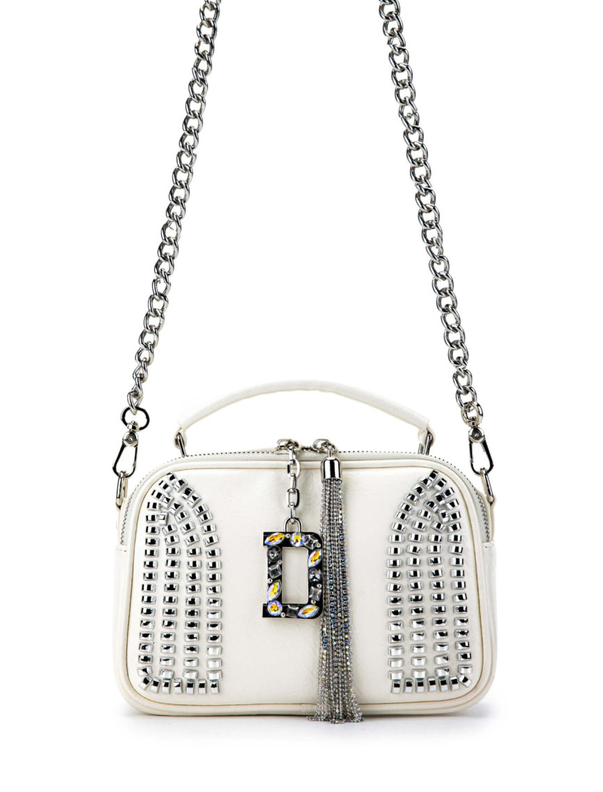 Tamer Tanca Kadın Vegan Beyaz Omuz Çanta Tamer Tanca Kadın Vegan Beyaz Omuz Çanta