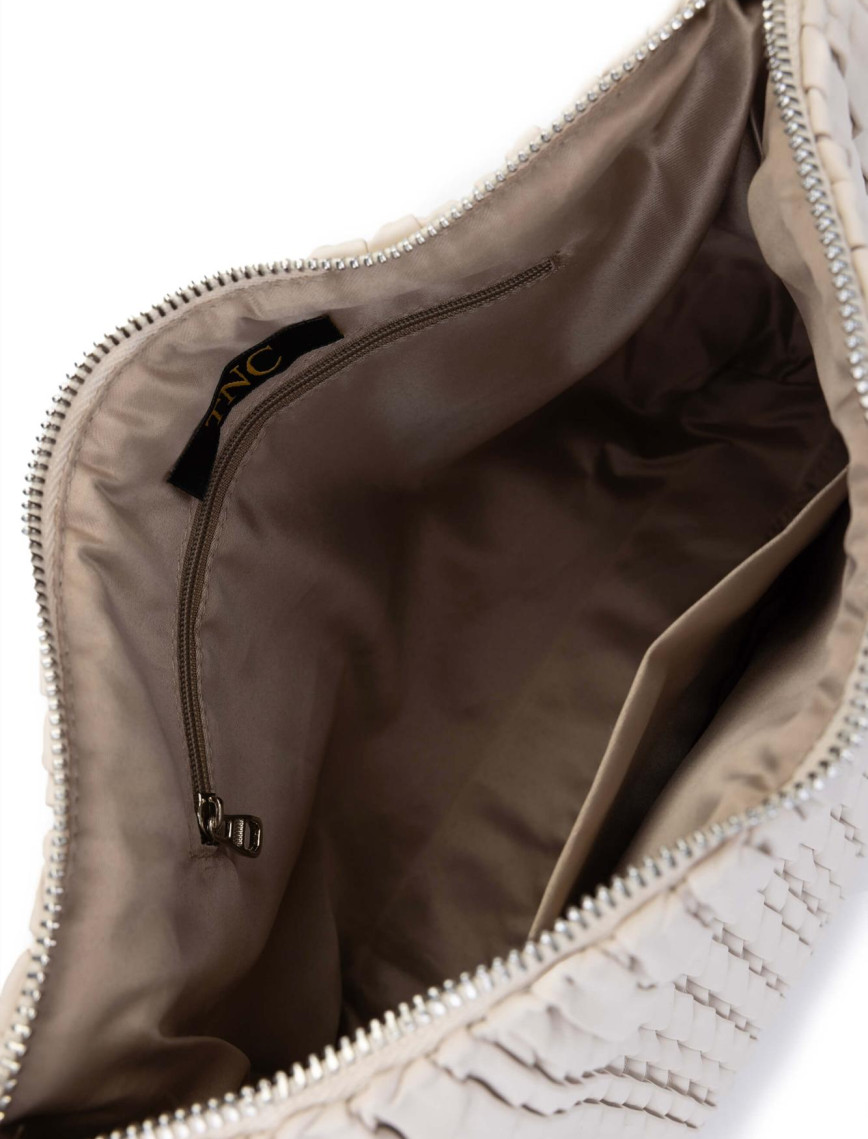 Tamer Tanca Kadın Vegan Bej Omuz Çanta Tamer Tanca Kadın Vegan Bej Omuz Çanta