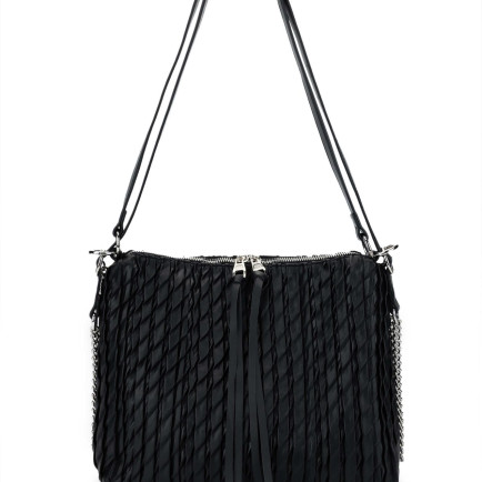 Tamer Tanca Kadın Vegan Siyah Omuz Çanta