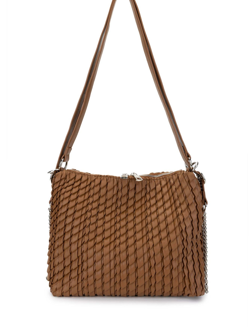 Tamer Tanca Kadın Vegan Siyah Omuz Çanta Tamer Tanca Kadın Vegan Siyah Omuz Çanta