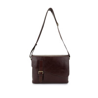 Tamer Tanca Erkek Hakiki Deri Kahverengi Postacı Çanta