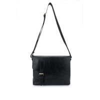 Tamer Tanca Erkek Hakiki Deri Siyah Deri Postacı Çanta