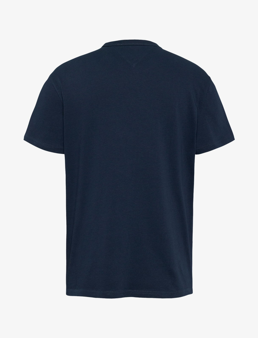 Tommy Jeans Reg Badge Ext Erkek Lacivert T-Shirt Tommy Jeans Reg Badge Ext Erkek Lacivert T-Shirt