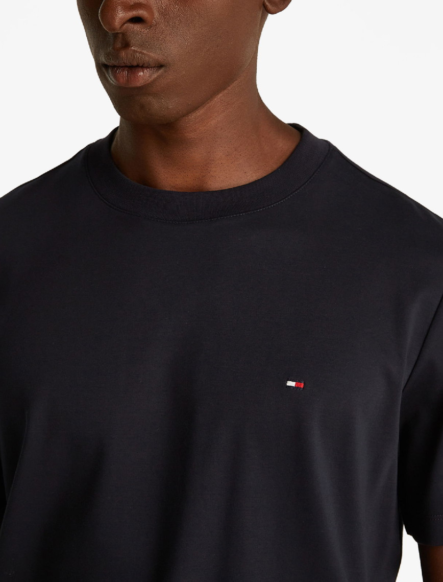 Tommy Hilfiger Luxury Interlock Erkek Mavi T-Shirt Tommy Hilfiger Luxury Interlock Erkek Mavi T-Shirt