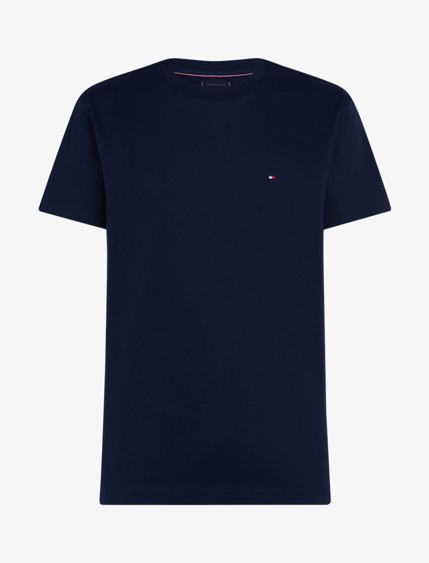 Tommy Hilfiger Luxury Interlock Erkek Mavi T-Shirt Tommy Hilfiger Luxury Interlock Erkek Mavi T-Shirt