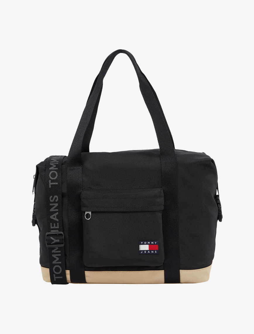 Tommy Hilfiger Ess Daily Duffle Erkek Siyah Spor Çantası Tommy Hilfiger Ess Daily Duffle Erkek Siyah Spor Çantası