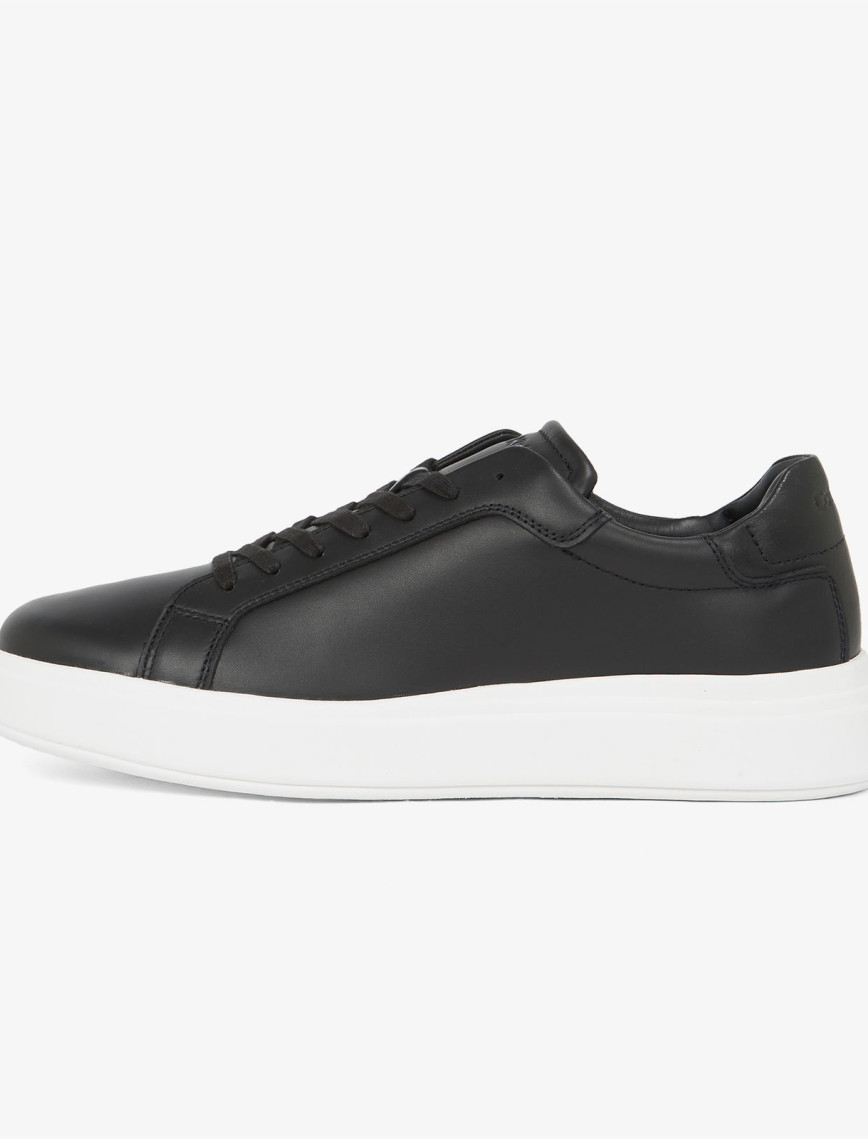 Calvin Klein Low Top Deri Erkek Beyaz Sneaker Calvin Klein Low Top Deri Erkek Beyaz Sneaker