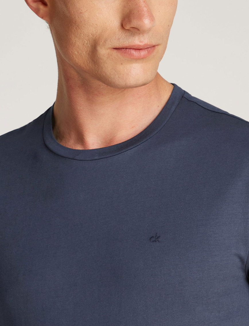 Calvin Klein Erkek Mavi T-Shirt Calvin Klein Erkek Mavi T-Shirt