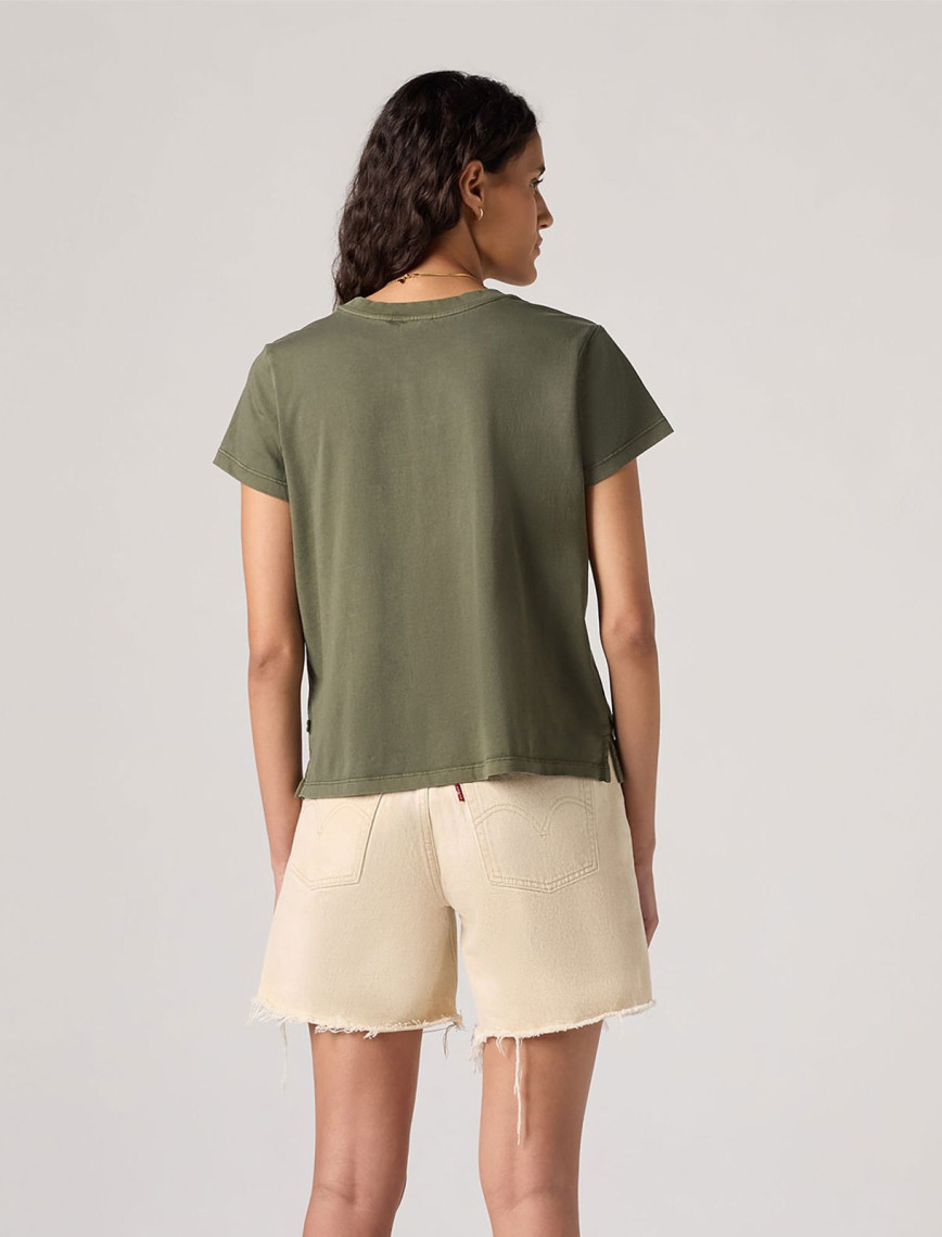 Levi's Graphic Boxy Kadın Yeşil T-Shirt Levi's Graphic Boxy Kadın Yeşil T-Shirt