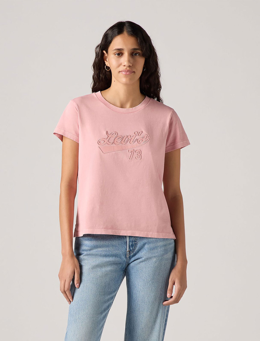 Levi's Graphic Boxy Kadın Pembe T-Shirt Levi's Graphic Boxy Kadın Pembe T-Shirt