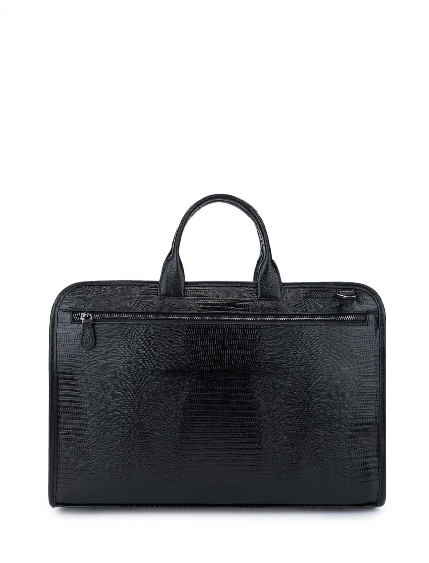 Tamer Tanca Erkek Hakiki Deri Siyah Evrak Çantası Tamer Tanca Erkek Hakiki Deri Siyah Evrak Çantası