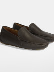 Erkek Kahve Slip-On Deri Loafer Erkek Kahve Slip-On Deri Loafer