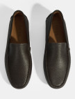 Erkek Kahve Slip-On Deri Loafer Erkek Kahve Slip-On Deri Loafer
